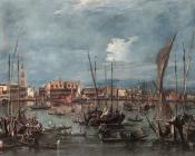 The Molo and the Riva degli Schiavoni from the Bacino di San Marco - 弗朗西斯科·格拉蒂
